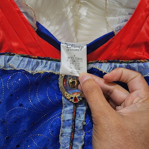 Disney Snow White Costume - Blue, Red, Yellow, New With Tags - Picture 5 of 5